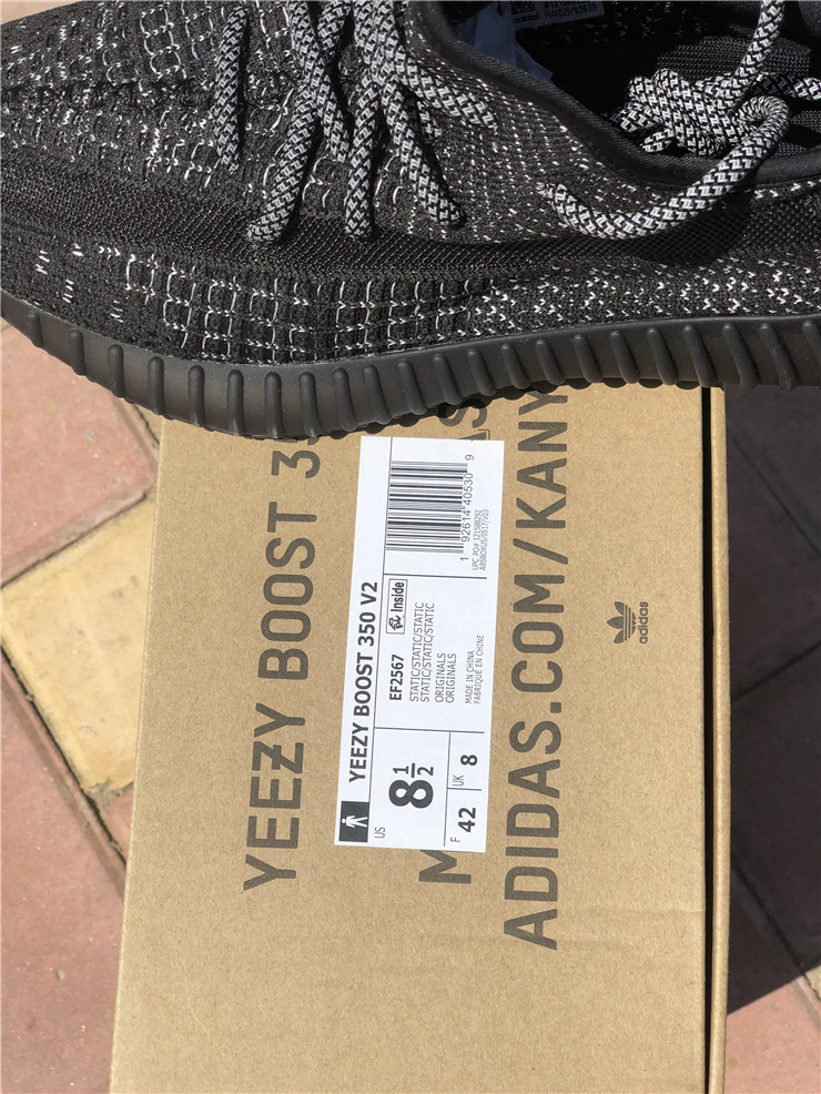 Adidas Yeezy Boost 350 V2 Black Static EF2567 ModKicks