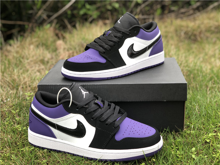 jordan 1 low court purple gs