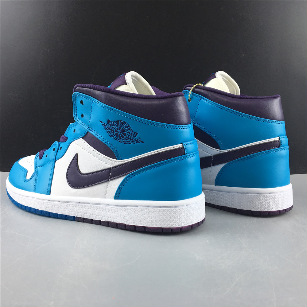 jordan 1 mid hornets