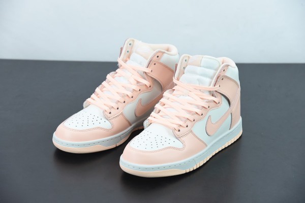 Wmns Nike Dunk High Crimson Tint