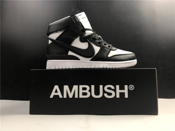 Ambush x Nike Dunk High Black White