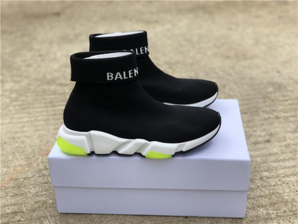 Balenciaga Speed Trainer Black Green
