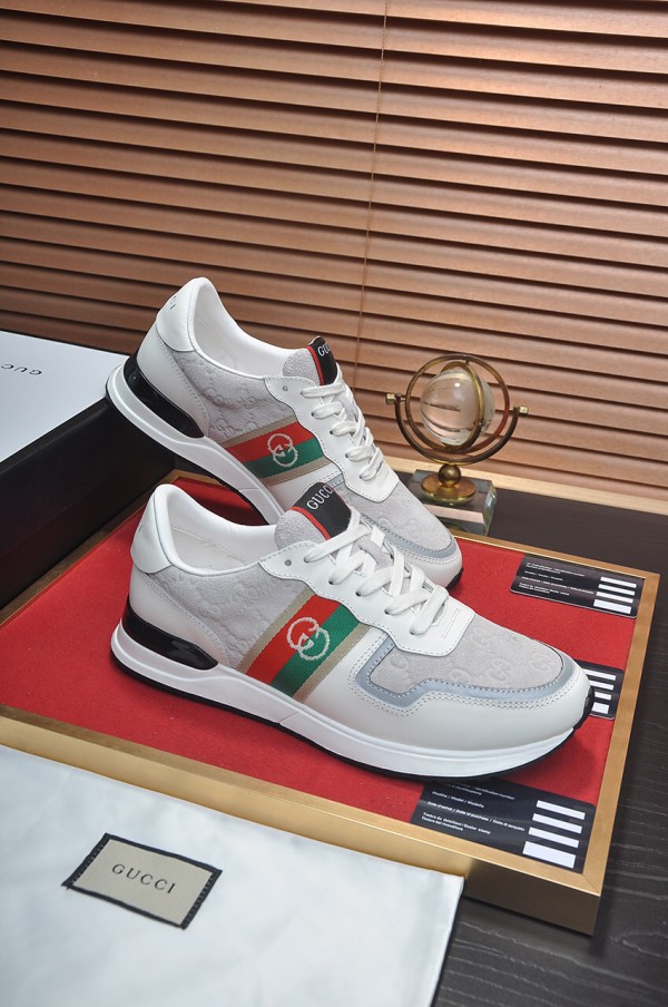 Gucci GG Logo Web Shoes