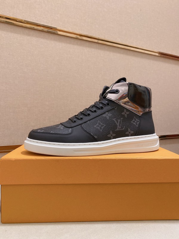 Louis Vuitton Rivoli black sneaker boot