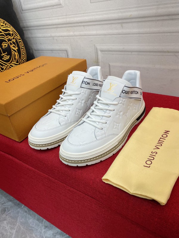 Louis Vuitton LV White Shoes
