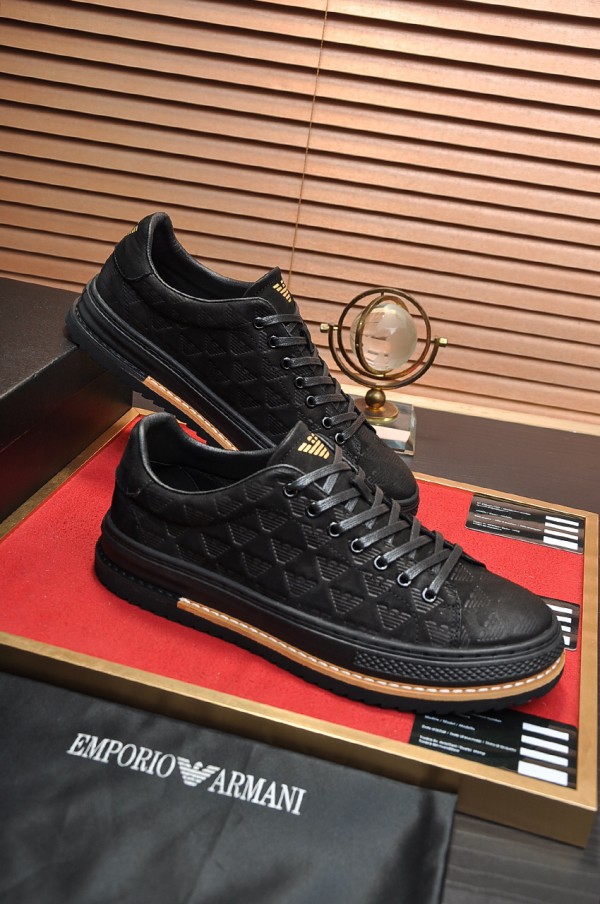 Emporio Armani Black Shoes