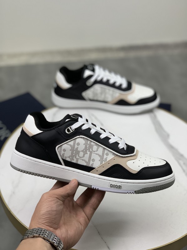 Dior B27 Low White Black Beige Sneakers