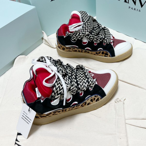 Lanvin Multicolor Curb Sneakers