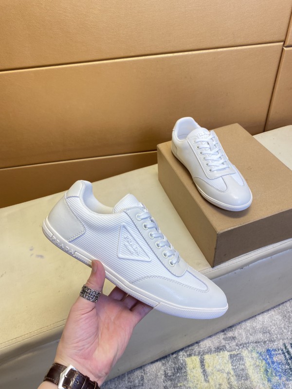 Prada Full White Shoes