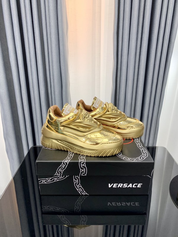 Versace Gold Shoes