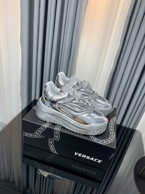 Versace Silver Shoes