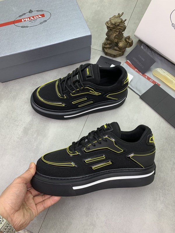 Prada Black Green Shoes