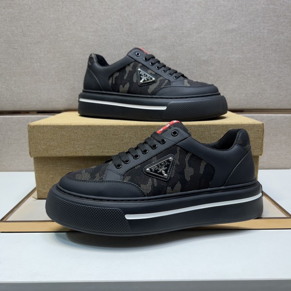 Prada Black Army Sneakers