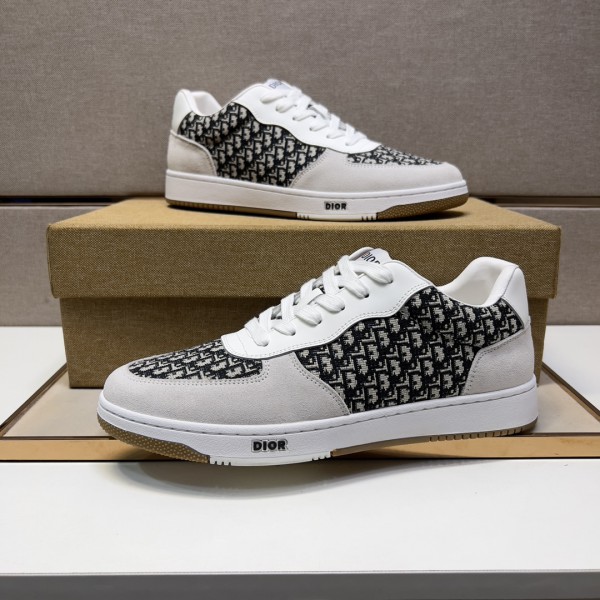 Dior White Black Shoes