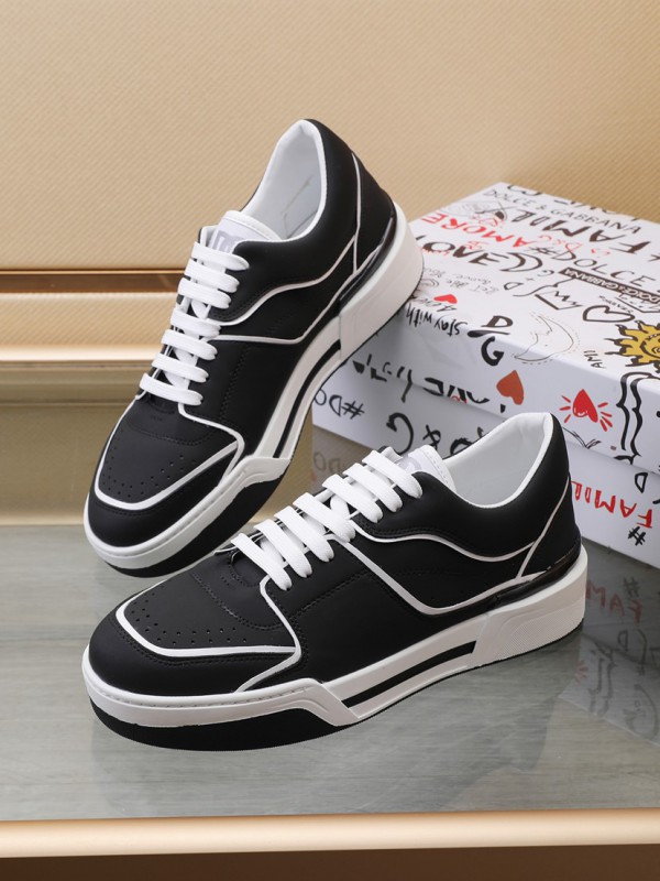 Dolce & Gabbana Black White Sneakers