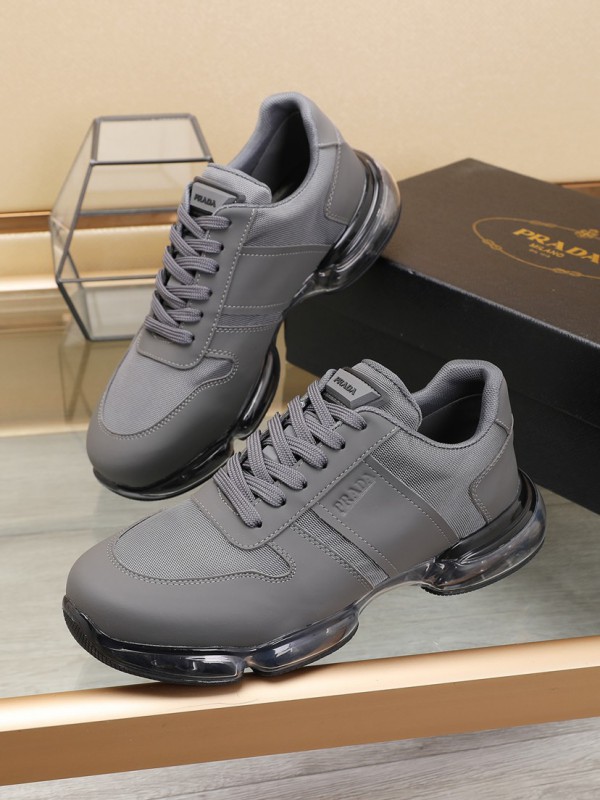 Prada Trainers Grey Sneakers