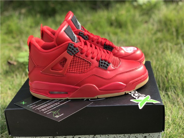 Air Jordan 4 Retro Fire Red "Singles Day"