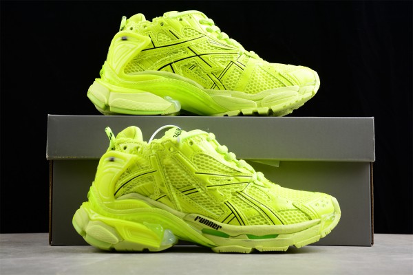 Balenciaga Runner Sneaker Neon Yellow