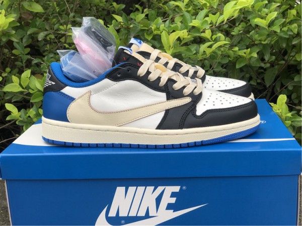 Travis Scott x Fragment x Air Jordan 1 Retro Low DM7866-140