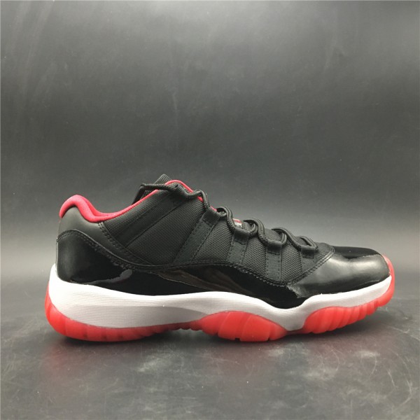 Air Jordan 11 Retro Low "Bred" Black/Red