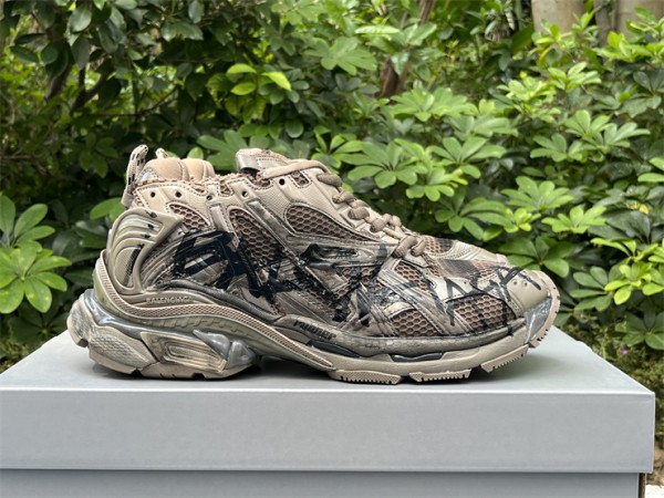 Balenciaga Runner Sneaker in Dark Taupe