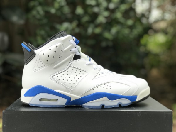 Air Jordan 6 Retro Sport Blue (2014) 384664-107