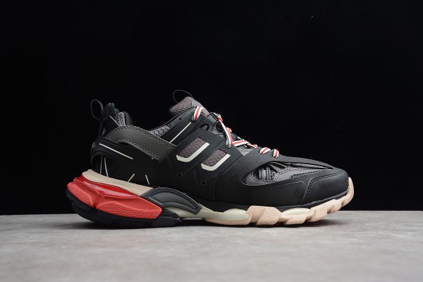 Balenciaga Track Black Grey Red