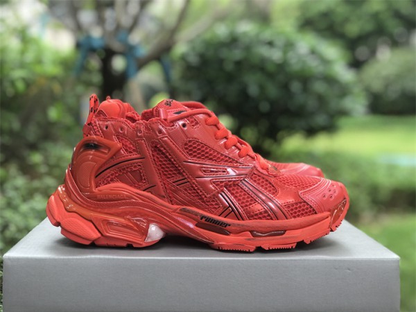 Balenciaga Runner Sneaker in Red