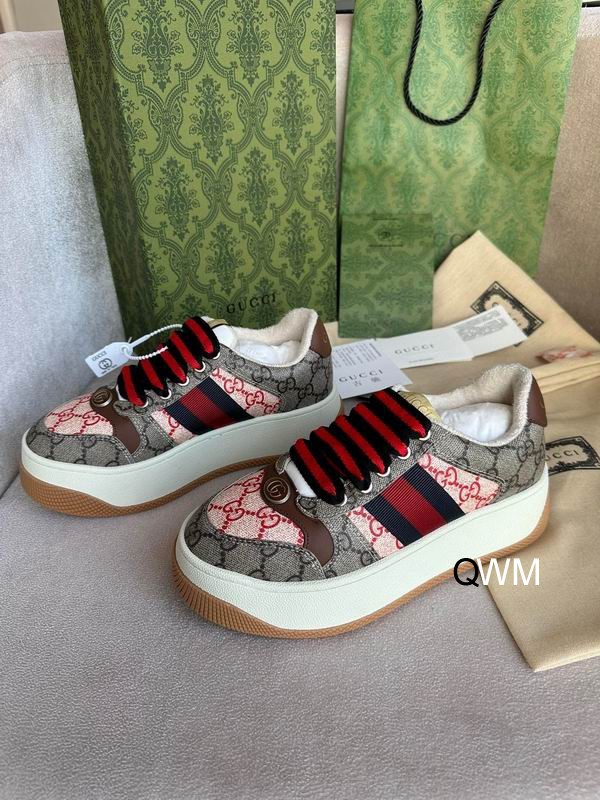 Gucci Screener sneakers with web