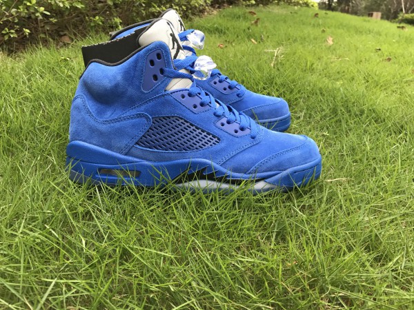 Air Jordan 5 Retro 'Blue Suede' 136027-401