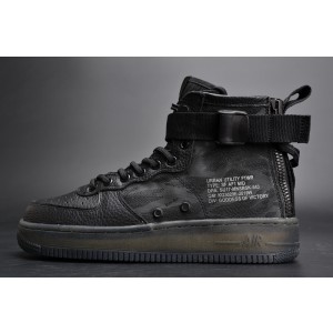 Nike Air Force 1 Mid "Tiger Camo" Black AA7345-001