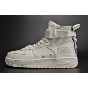 Nike SF Air Force 1 Mid "Triple Ivory" AA6655-100