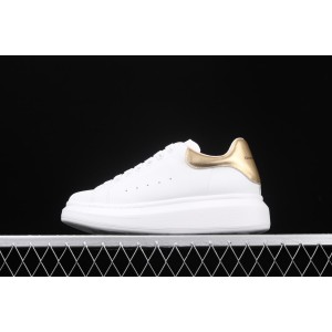 Alexander McQueen Oversized Sneaker White Gold