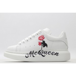 Alexander McQueen 5D Print Oversized Sneaker White