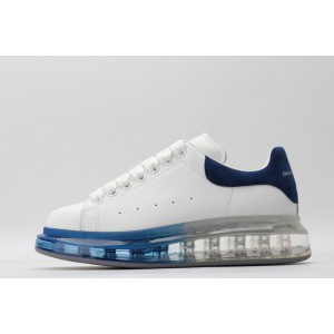 Alexander McQueen Oversized Sneaker White Translucent Blue