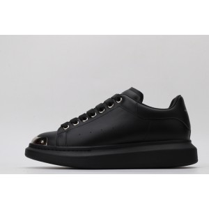 Alexander McQueen Toe Cap Oversized Sneaker Black