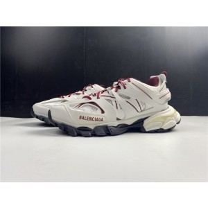 Balenciaga Track Sneaker White/Burgundy