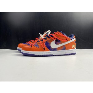 Off-White x Nike SB Dunk Low Orange CT0856-801