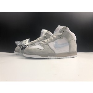 Slam Jam x Nike Dunk High "White Platinum" DA1639-100