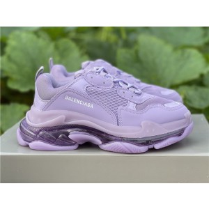 Balenciaga Triple S Clear Sole Purple