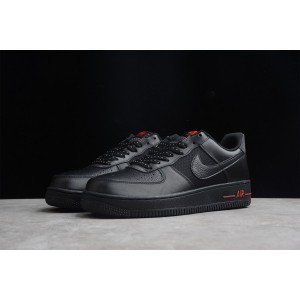 Nike Air Force 1 Low Black Red Reflective DO6389-001