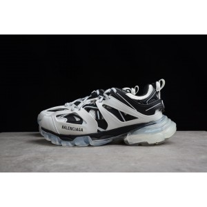 Balenciaga Track Clear Sole Sneaker White/Black