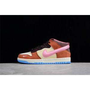 Social Status x Nike Dunk Mid "Chocolate Milk" DJ1173-700