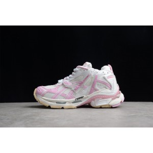 Balenciaga Runner Sneaker White Pink