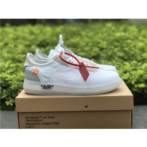 OFF-WHITE x Nike Air Force 1 Low White AO4606-100