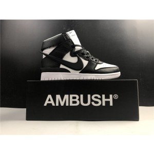 Ambush x Nike Dunk High Black White