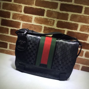 Gucci GG imprime Men's Medium Crossbody Bag