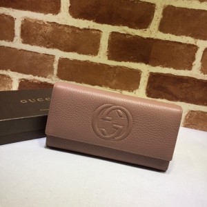 Gucci Soho leather continental wallet