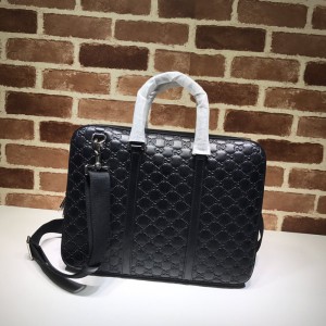 Gucci Signature leather briefcase