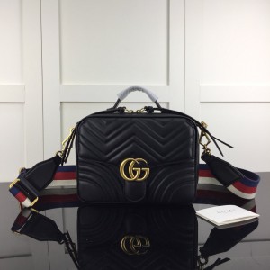 Gucci Marmont Matelasse Shoulder Bag